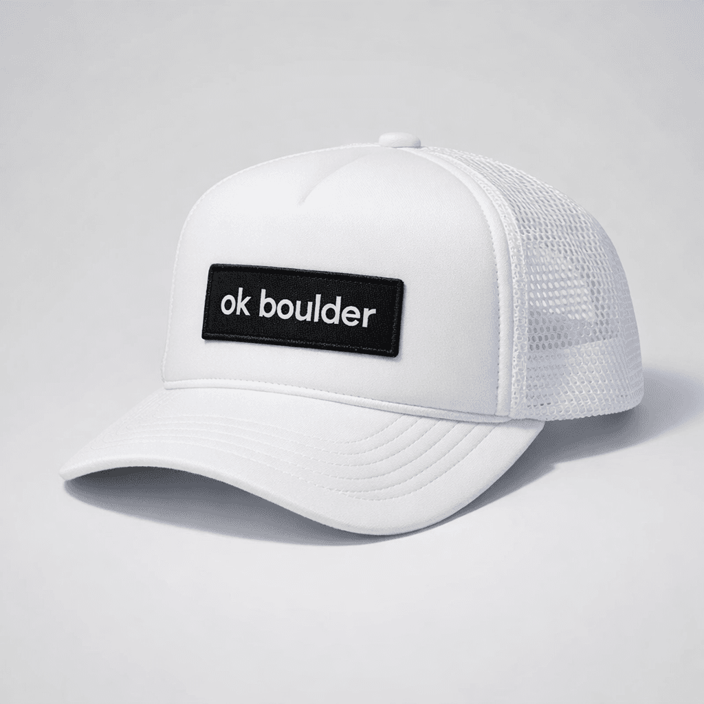 ok boulder trucker hat